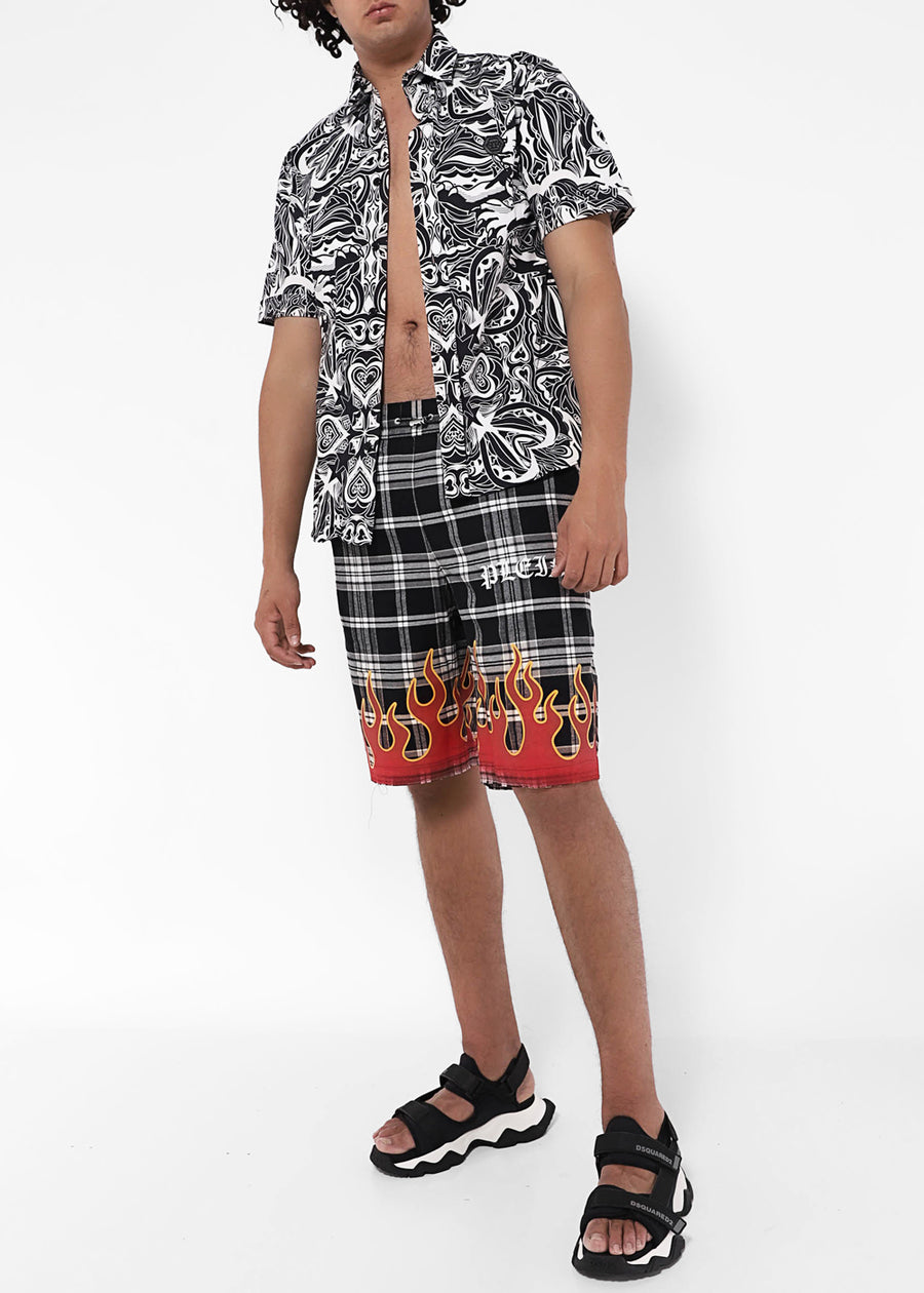 Philipp Plein Camisa estampada PLP-MRP2143