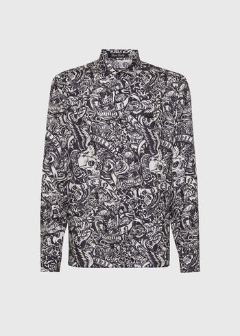 Philipp Plein Camisa estampada PLP-MRP2218