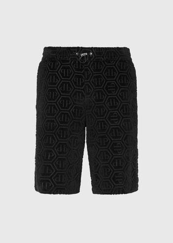 Philipp Plein Shorts Monogram PLP-MRT1511