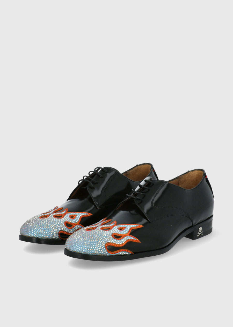 Philipp Plein Zapatos Strass Flame PLP-MSB0840
