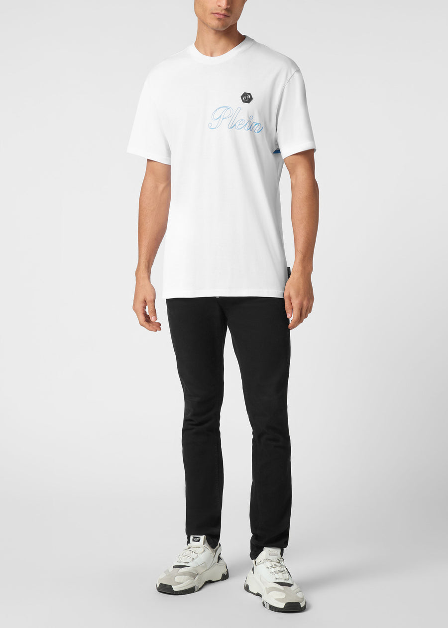 Philipp Plein Jersey T-shirt Round Neck SS PLP-MTK8063