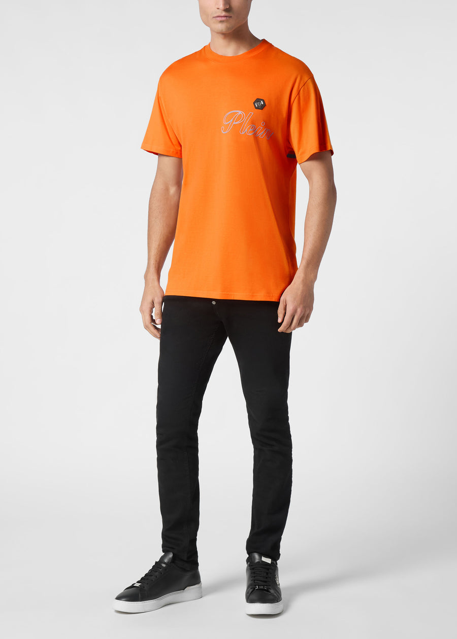 Philipp Plein Jersey T-shirt Round Neck SS PLP-MTK8063