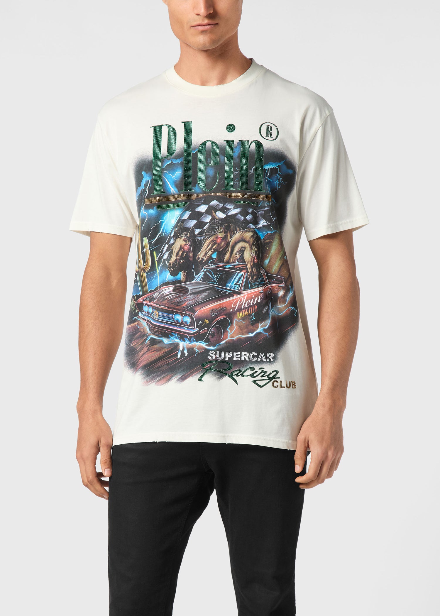 Philipp Plein T-Shirt Racing Club PLP-MTK8093