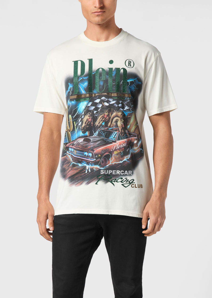 Philipp Plein T-Shirt Racing Club PLP-MTK8093