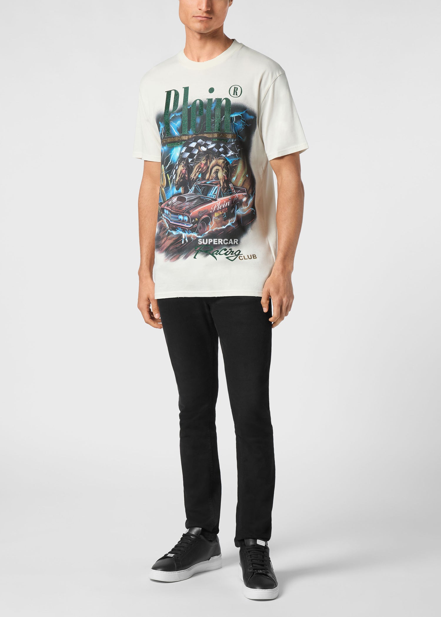 Philipp Plein T-Shirt Racing Club PLP-MTK8093