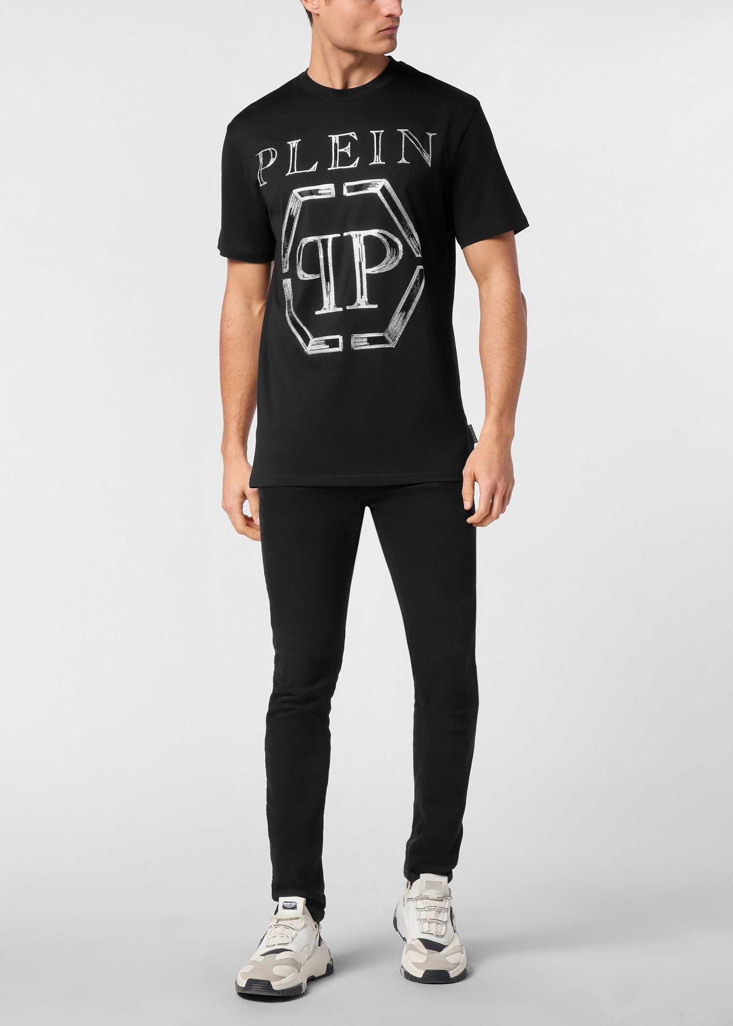 Philipp Plein T-shirt monograma PLP-MTK8121