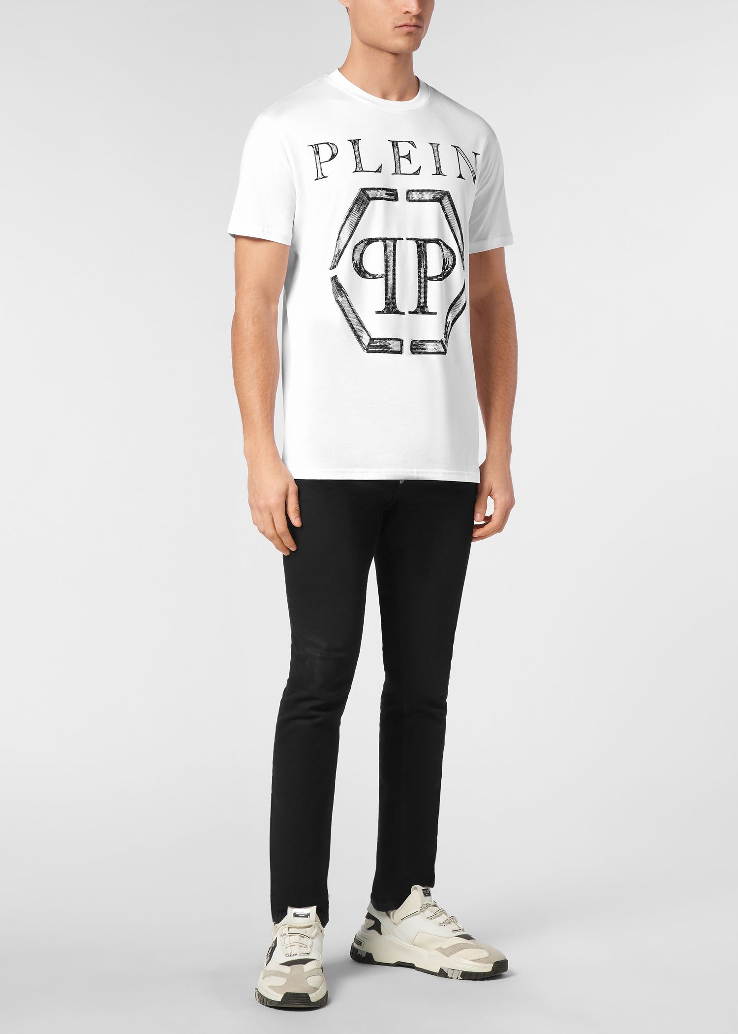 Philipp Plein T-shirt monograma PLP-MTK8121