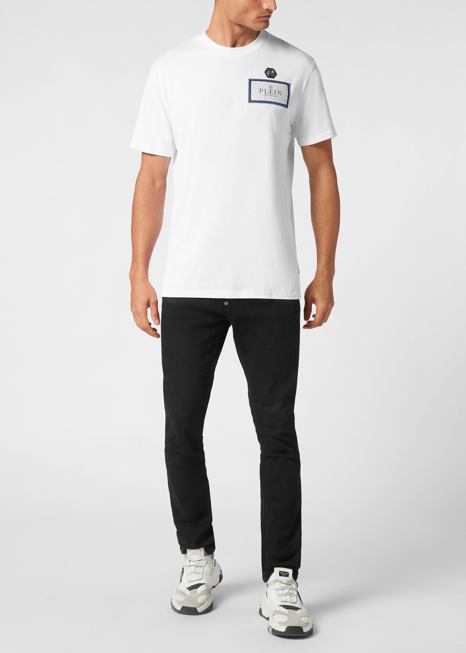 Philipp Plein Jersey T-shirt Round Neck SS PLP-MTK8133