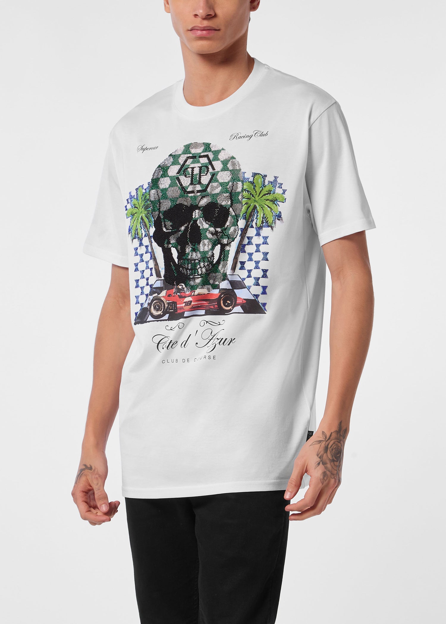 Philipp Plein T-shirt Cote D'Azur Stones PLP-MTK8242
