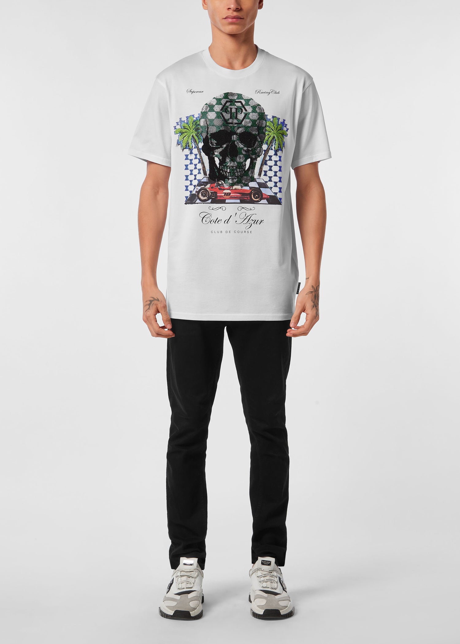 Philipp Plein T-shirt Cote D'Azur Stones PLP-MTK8242