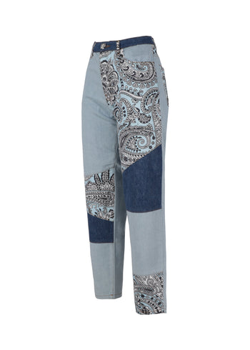 Philipp Plein Pantalón Mom Fit PLP-WDT2368