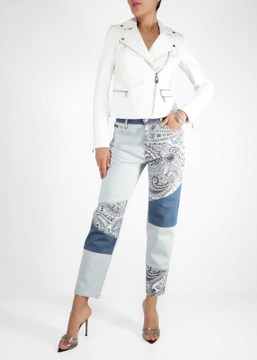 Philipp Plein Pantalón Mom Fit PLP-WDT2368