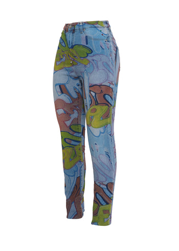 Philipp Plein Jeans estampados PLP-WDT2458