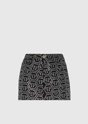 Philipp Plein Falda Monogram PLP-WDV0193