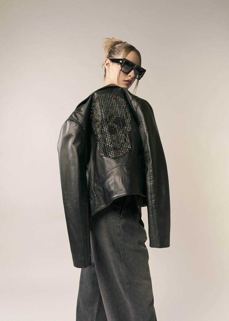 Philipp Plein  Chamarra Biker PLP-WLB1038