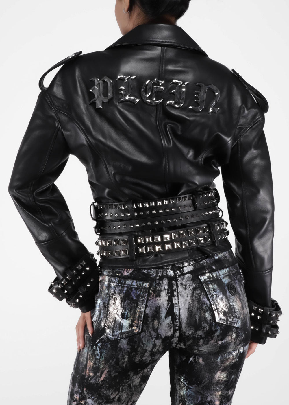 Philipp Plein Chamarra Biker PLP-WLB1052