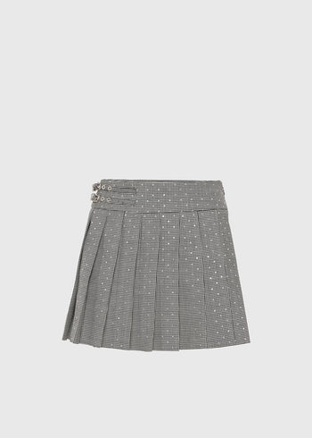Philipp Plein Minifalda plisada PLP-WRV0630