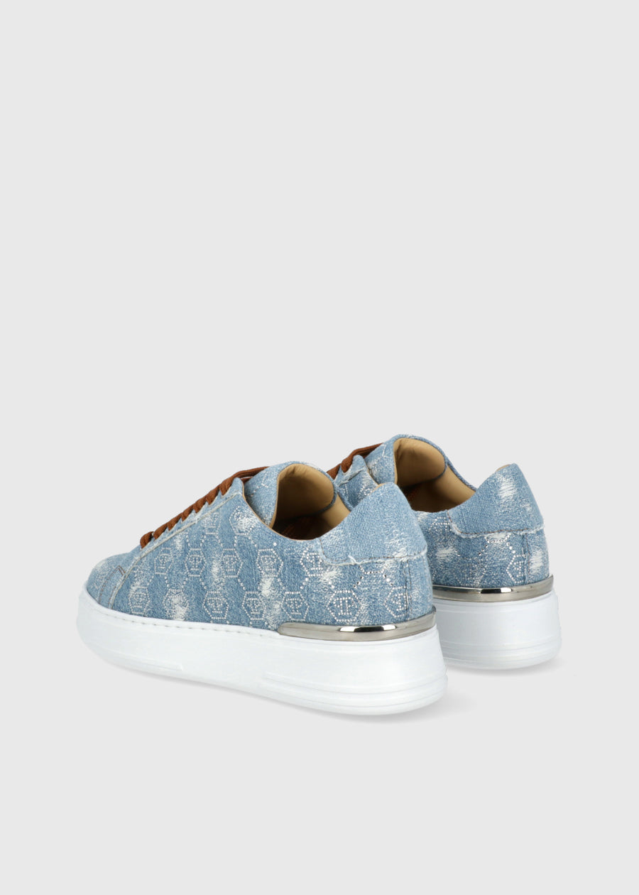 Philipp Plein Sneakers Denim Monogram PLP-WSC2768