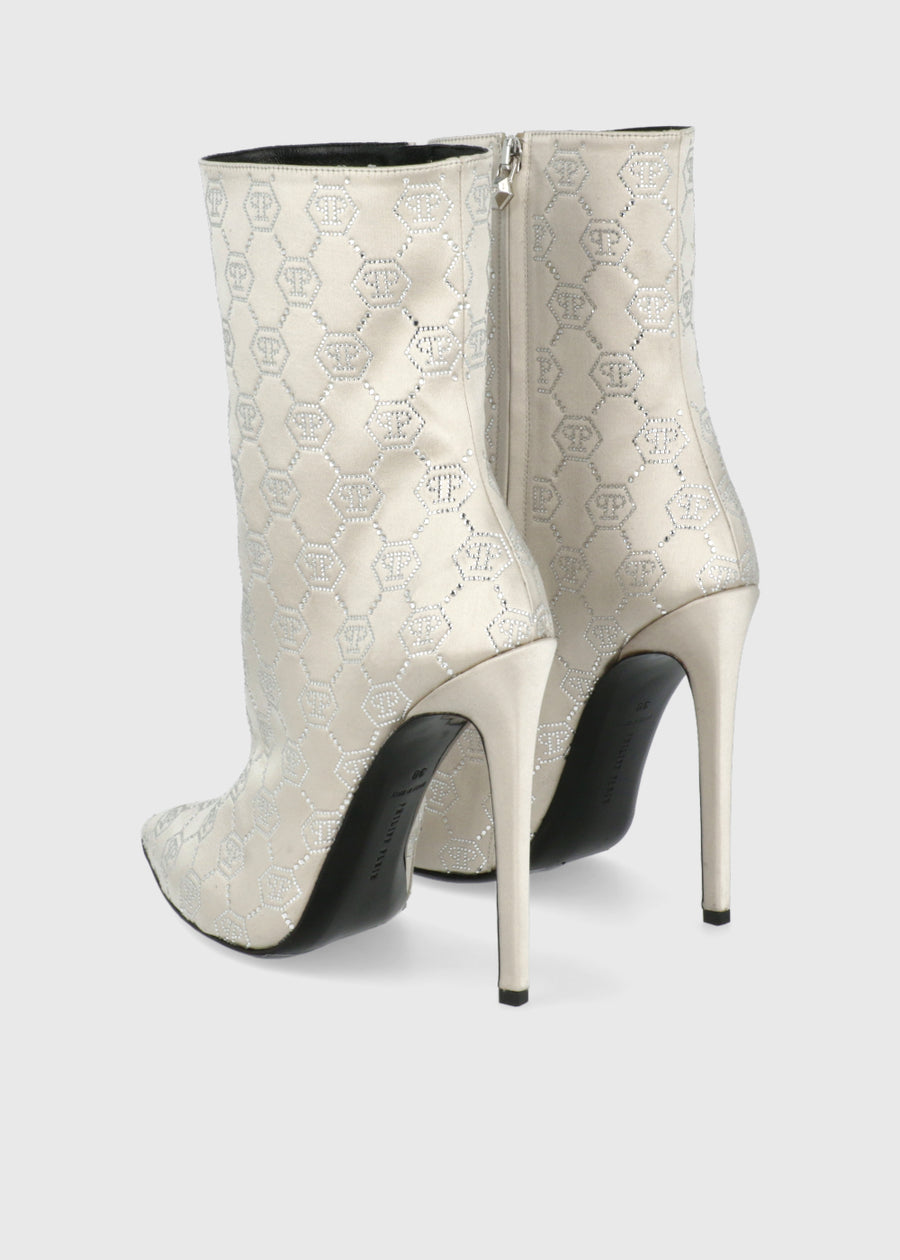 Philipp Plein Botines Altos Monogram PLP-WSE0886