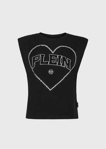 Philipp Plein T-Shirt con cristales PLP-WTK3259