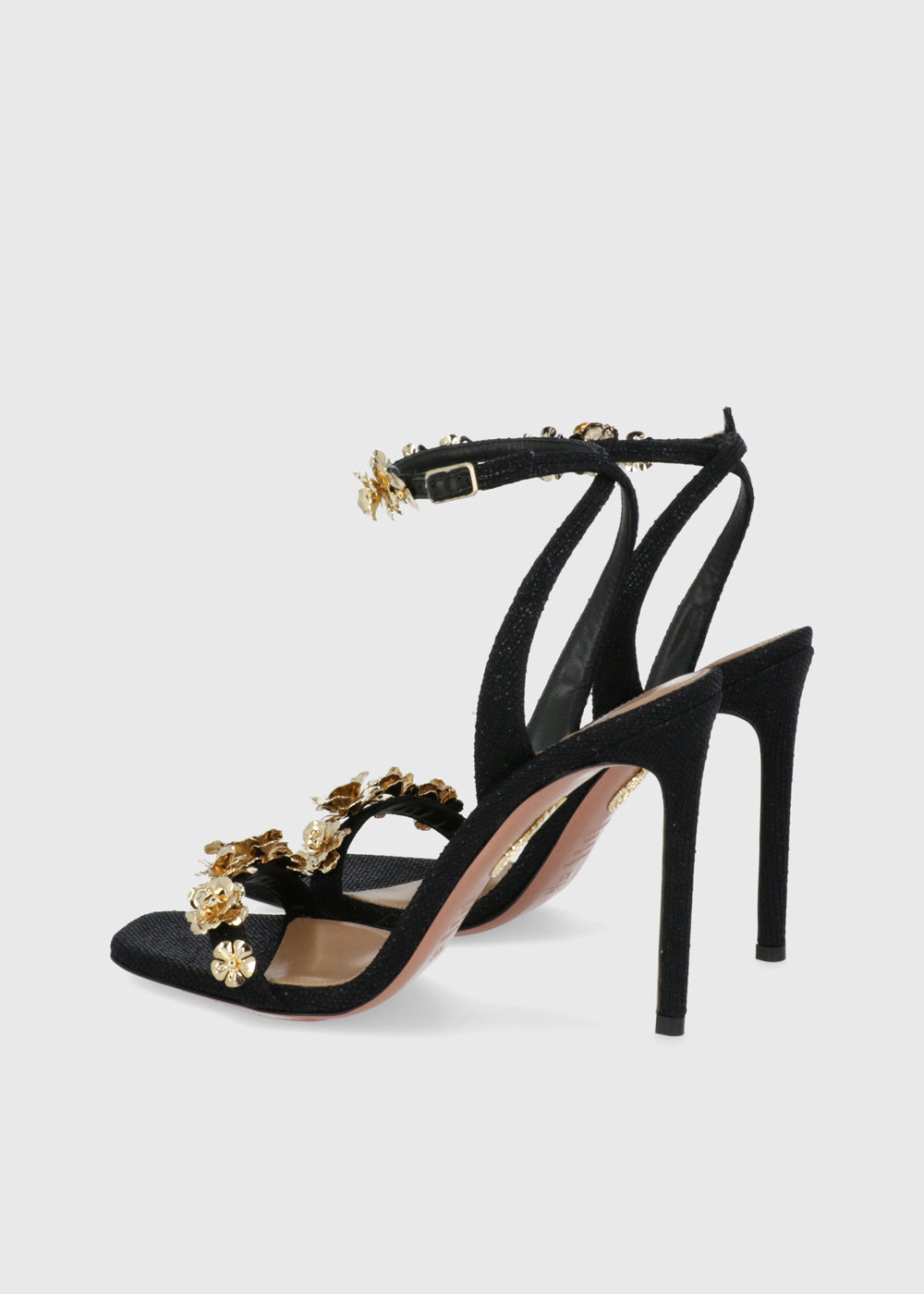 Aquazzura Sandalia alta Bloom QZR-BLOOMSAN