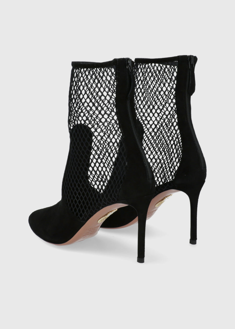 Aquazzura Botines de malla Brera QZR-BREMESBO