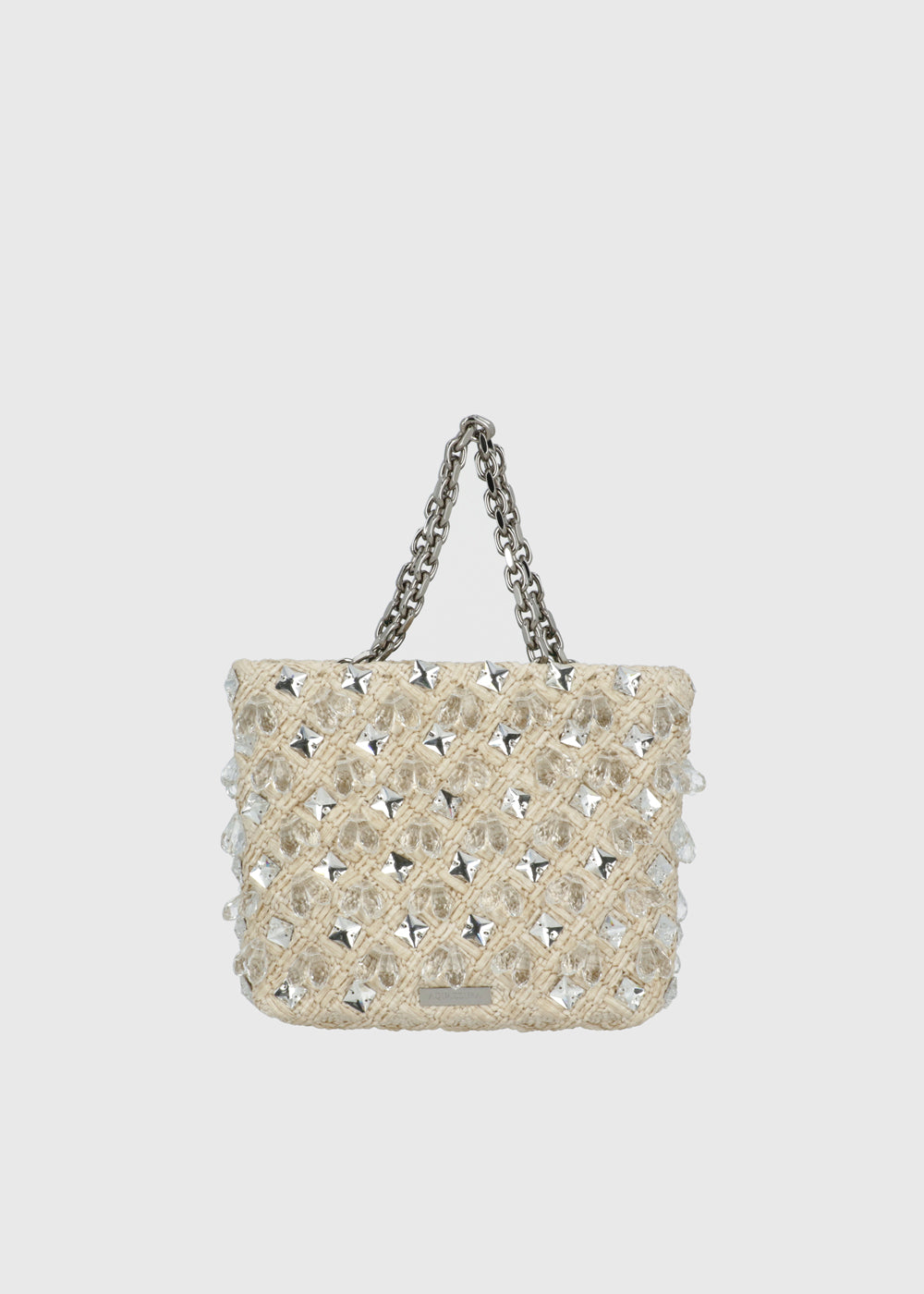 Aquazzura Bolso Crystal Cote QZR-CRYCOMIB