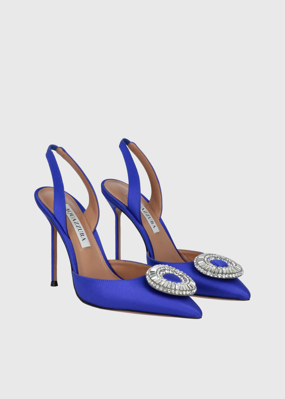 Aquazzura Zapatillas Crystal Hoop Sling 105 QZR-CRYSHOSL