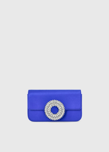 Aquazzura Bolso Crossbody Crystal Hoop QZR-CRYSHSHB