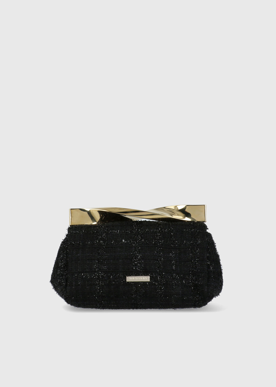 Aquazzura Bolso Mini Twist Clutch QZR-MINTWICL