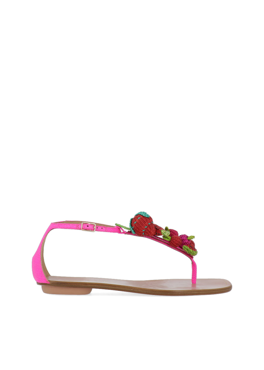 Aquazzura Sandalias Flats QZR-STRAPUSF