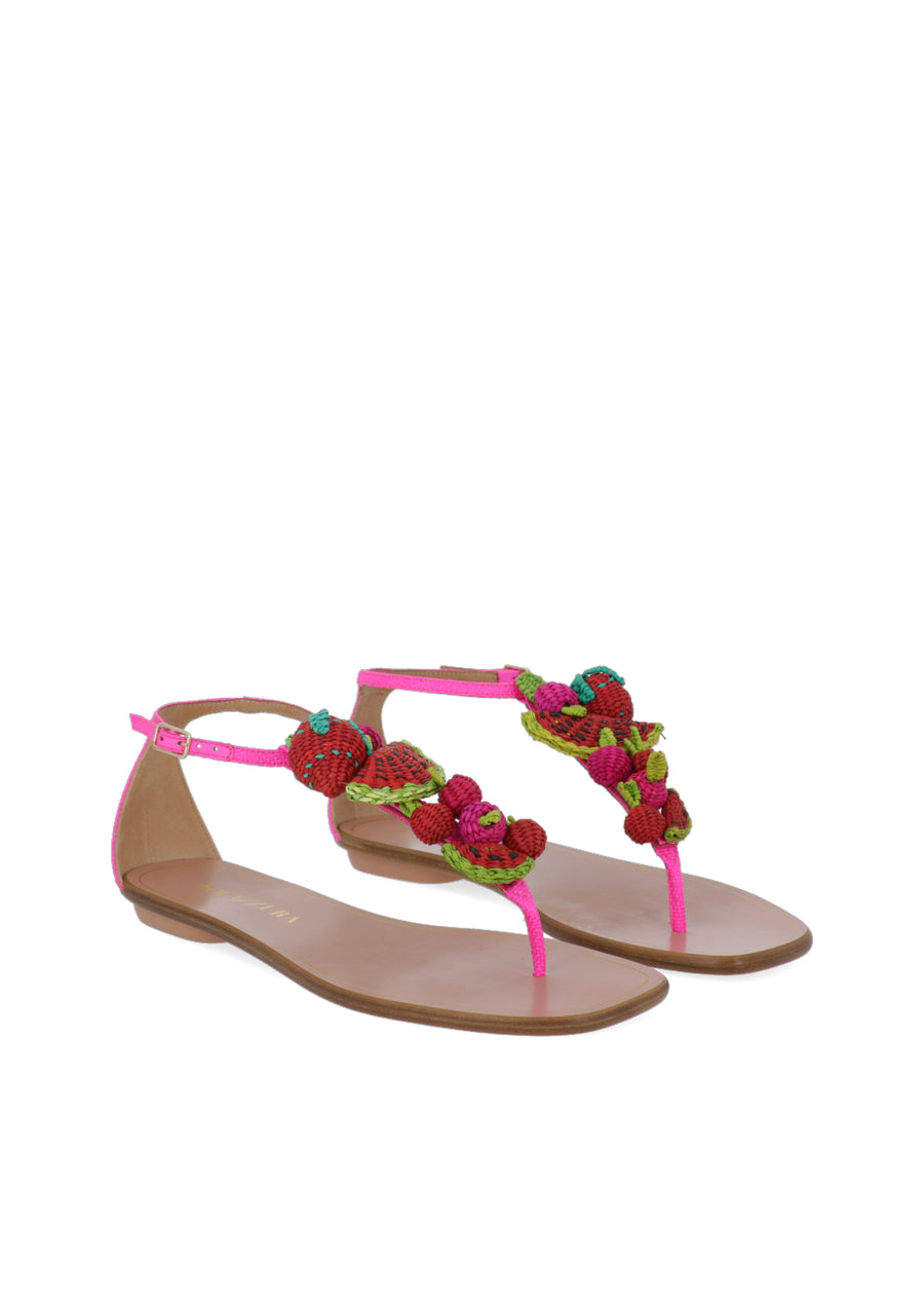 Aquazzura Sandalias Flats QZR-STRAPUSF