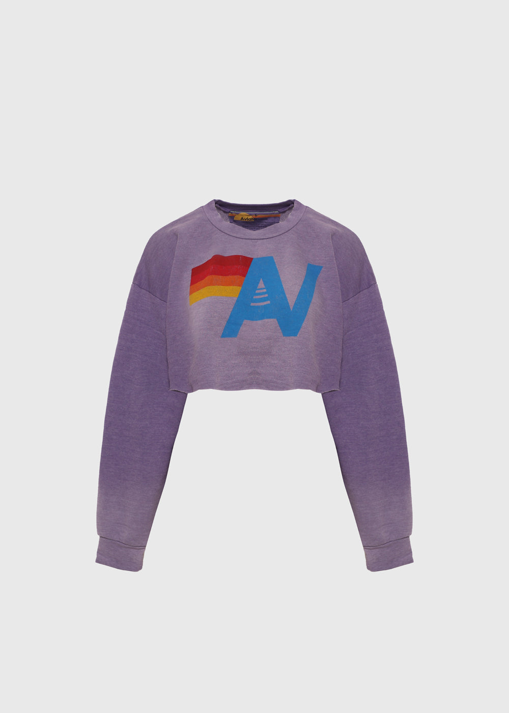 Aviator Nation Sudadera Crop VTN-SWCRXLOV
