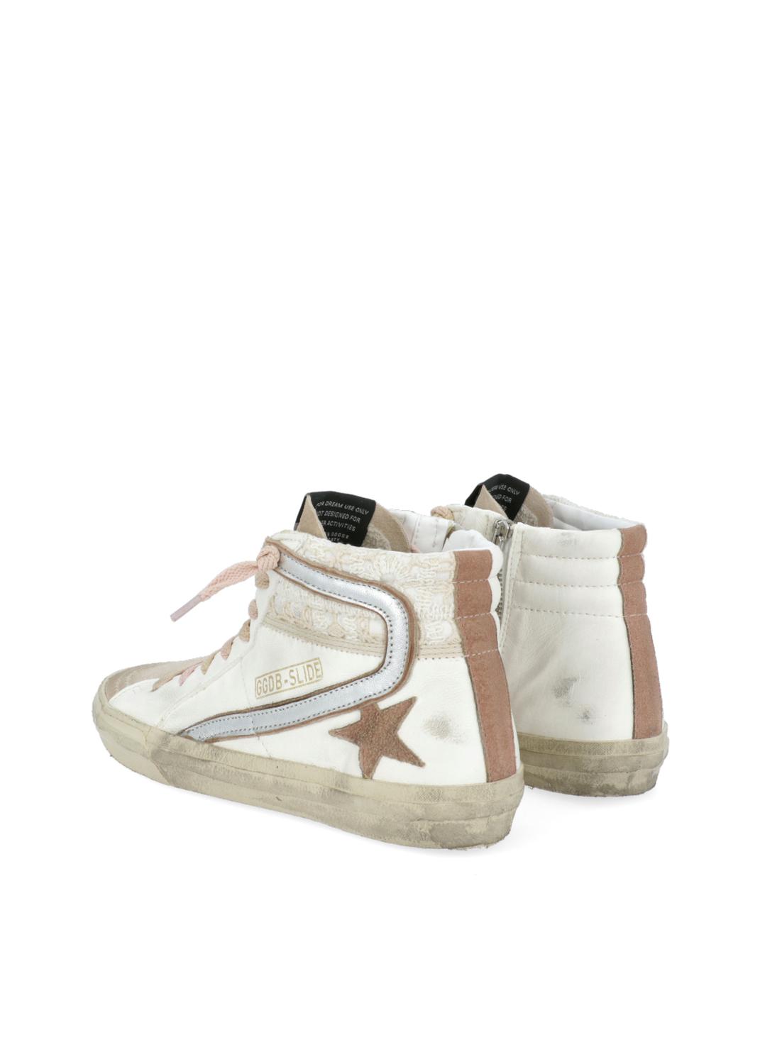 Golden Goose tenis altos Slide para mujer GLG-ZDSLIDE