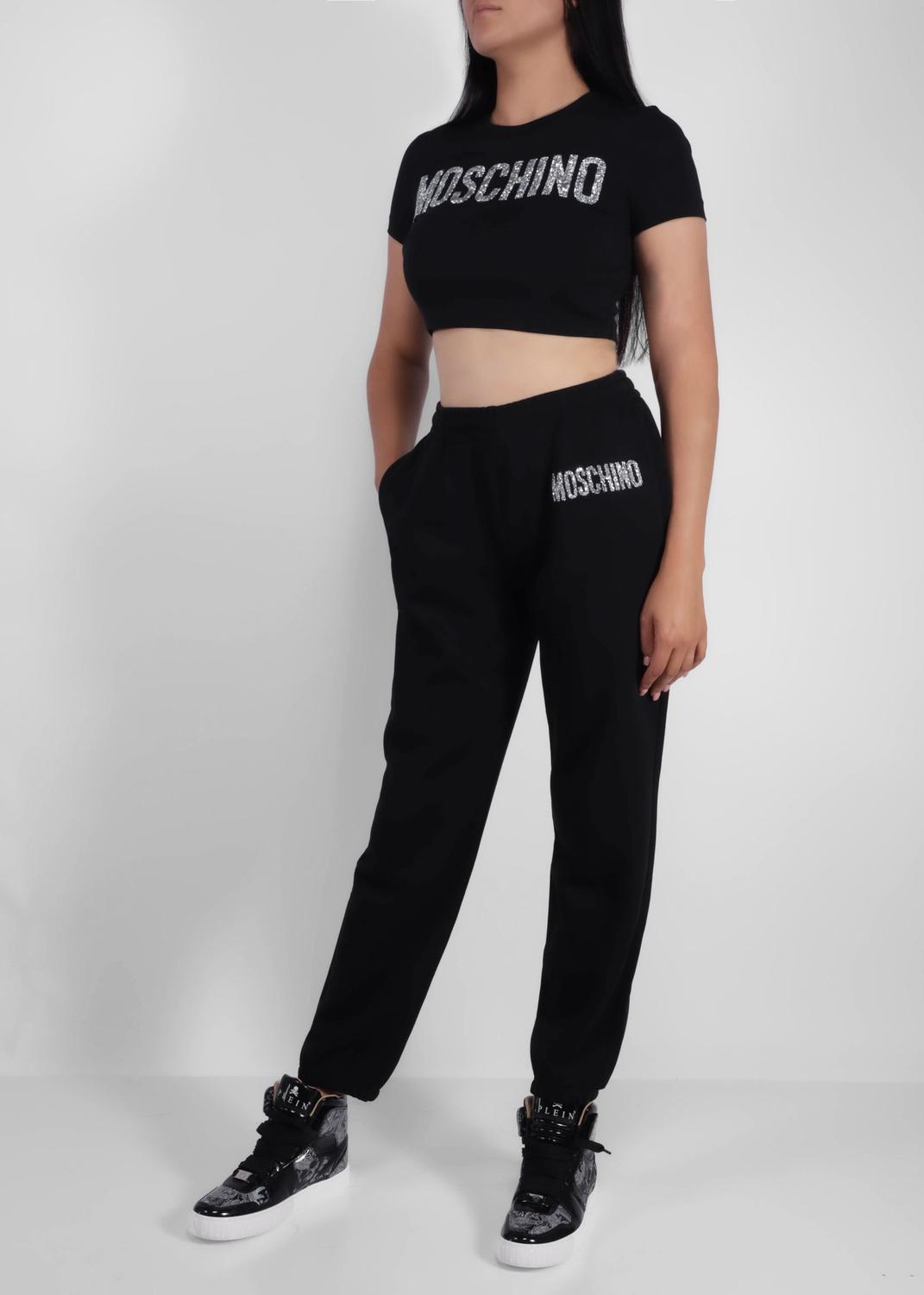 Moschino jogger para mujer con logo MSC-A0315