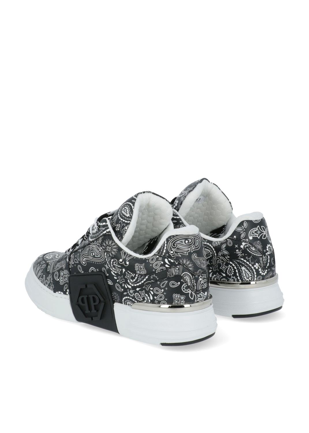 Philipp Plein tenis bajos Paisley para hombre PLP-CUSC0504