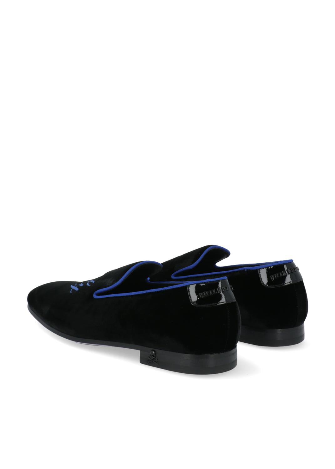 PHILIPP PLEIN mocasines de terciopelo PLP-MSB0712