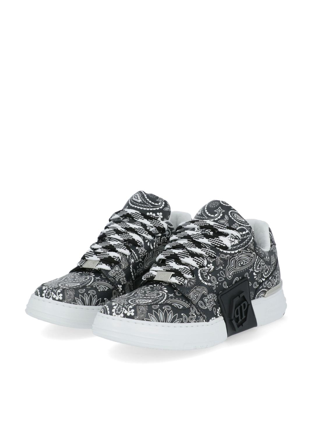 Philipp Plein tenis bajos Paisley para hombre PLP-CUSC0504