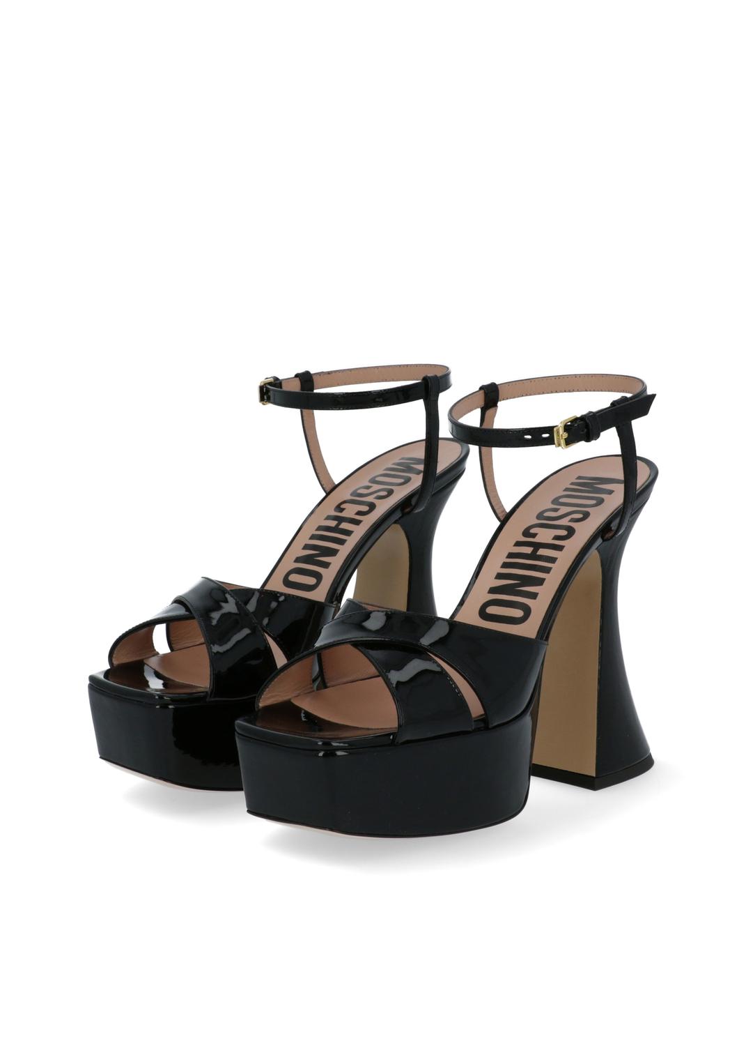 Moschino sandalias con plataforma MSC-MA1640C