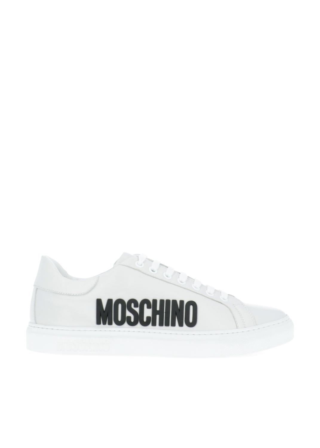 Moschino tenis sneakers bajos con logo MSC-MB15862