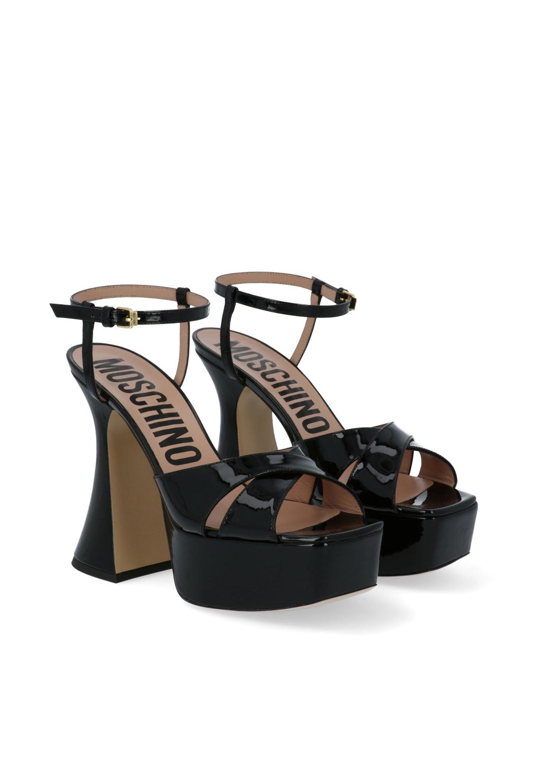 Moschino sandalias con plataforma MSC-MA1640C